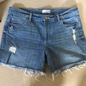 Loft jean shorts